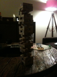 Our Jinga game